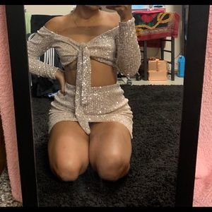 Sparkly two piece